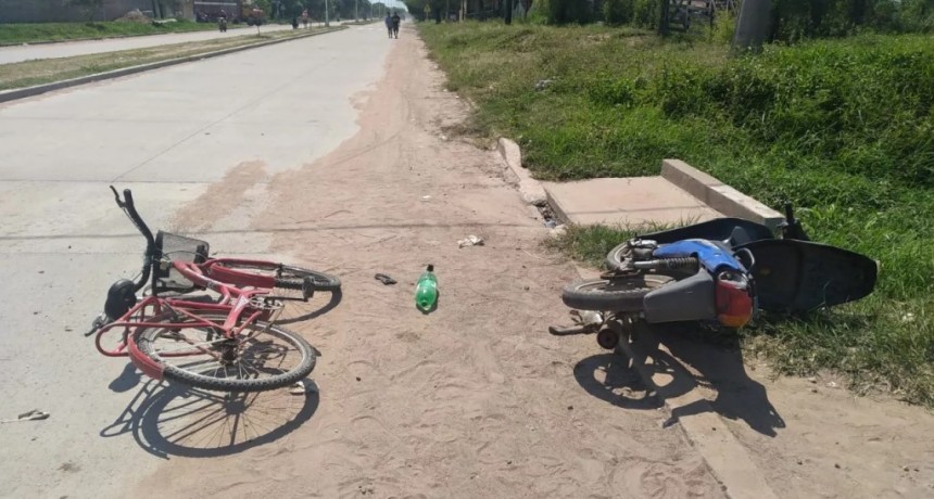 Un ciclista de 75 a&ntilde;os muri&oacute; tras un accidente con una moto