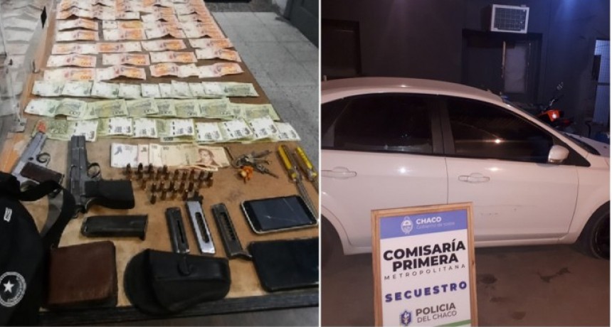 Resistencia: Protagoniz&oacute; un accidente, lleg&oacute; la Polic&iacute;a y le secuestr&oacute; armas y dinero de su auto