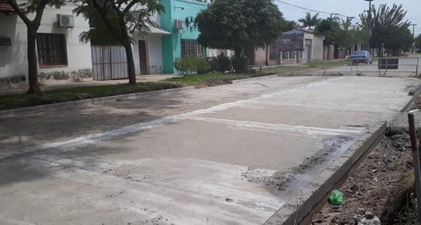 Villa &Aacute;ngela: EL INTENDENTE PAPP DESTAC&Oacute; EL AVANCE EN PAVIMENTO URBANO CON RECURSOS MUNICIPALES 
