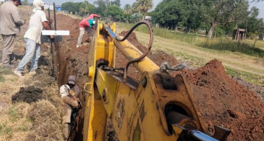 Samuh&uacute;: Iniciaron las obras de provisi&oacute;n de agua potable 