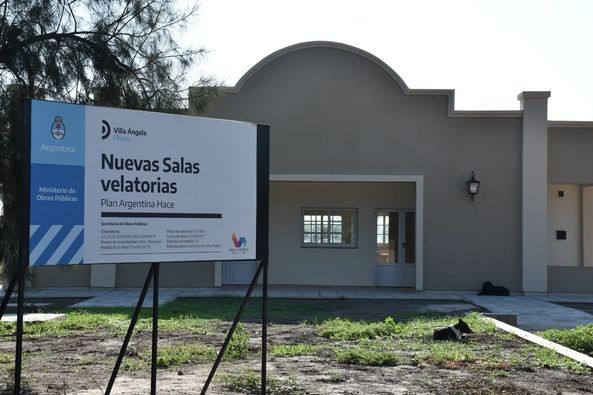 Villa Ángela: FINALIZARON LAS OBRAS DE LAS SALAS VELATORIAS Y BAÑOS DEL CEMENTERIO 