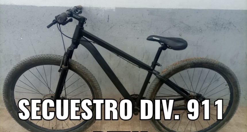 Villa &Aacute;ngela: PERSONAL POLICIAL RECUPER&Oacute; UNA BICICLETA ROBADA Y ENCONTR&Oacute; UNA MOTO ABANDONADA
