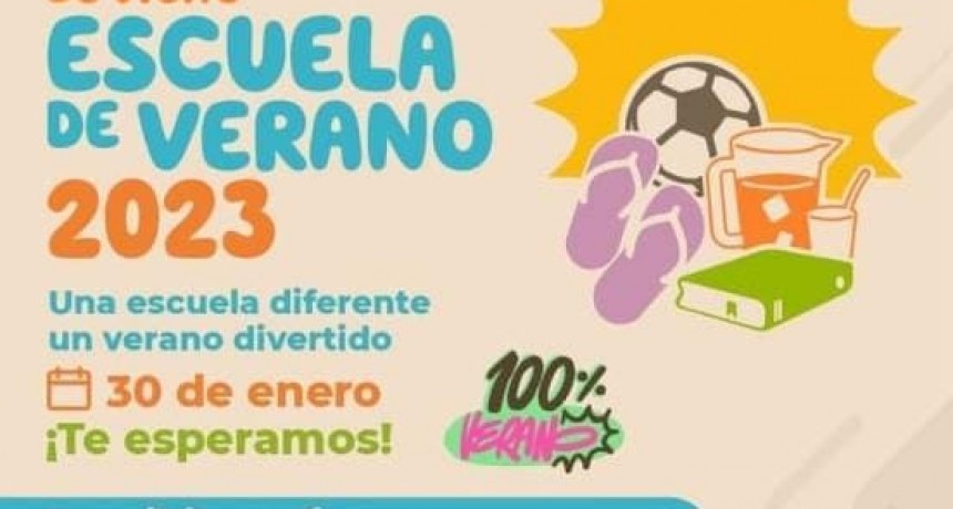DEL 30 DE ENERO AL 17 DE FEBRERO, ESCUELA DE VERANO EN COLONIA PASTORIL Y PEGOURIEL  | &ldquo;Este a&ntilde;o trabajamos con una  Fuerte Impronta en el 40&ordm; Aniversario del Regreso de la Democracia a Nuestro Pa&iacute;s&rdquo; 