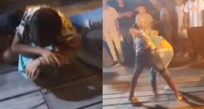 Villa &Aacute;ngela: PELEA DE ADOLESCENTES EN EL PREDIO CARLOS GARDEL| LA FISCAL DRA GISELA O&Ntilde;UK ASEGURO QUE &ldquo;ESTAN EN BUEN ESTADO DE SALUD&rdquo;