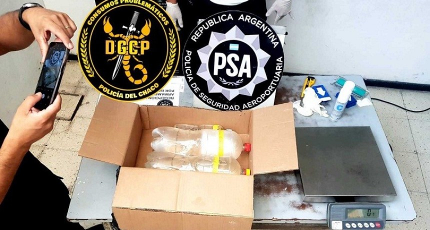 TERMINAL DE &Oacute;MNIBUS DE RESISTENCIA | DETECTARON UNA ENCOMIENDA CON ESTUPEFACIENTES QUE TEN&Iacute;A COMO DESTINO A TRES ISLETAS