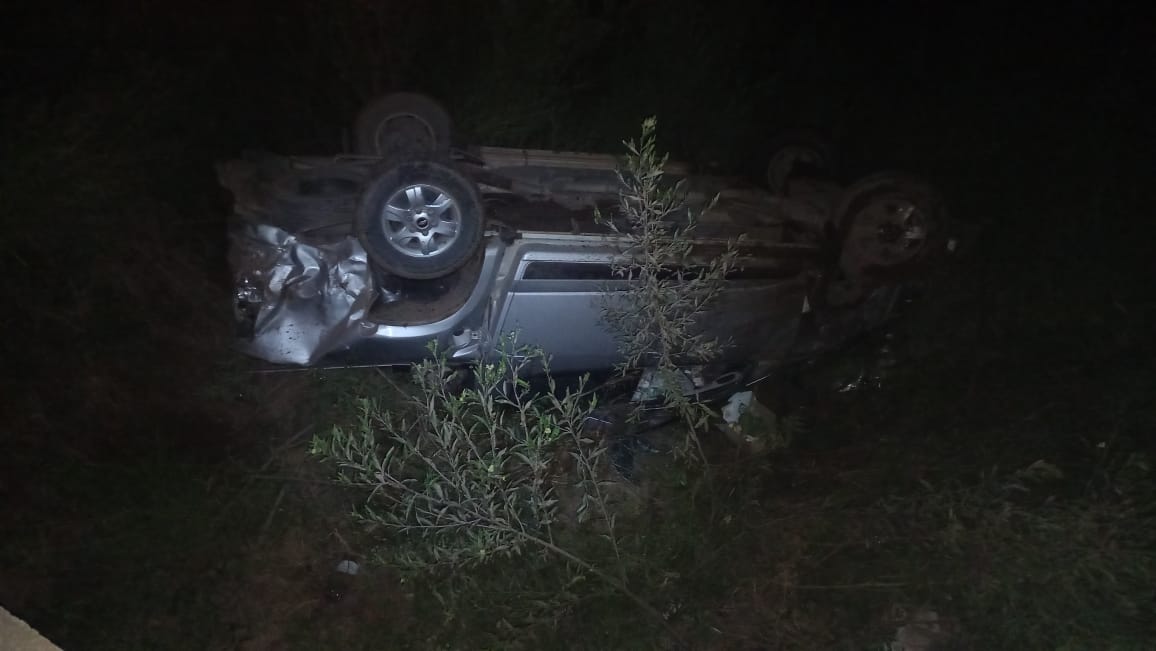 Fuerte choque entre dos camionetas en la Ruta 13 dej&oacute; dos hospitalizados