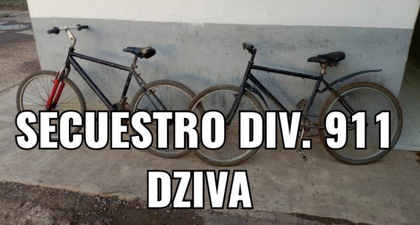 Villa &Aacute;ngela: PERSONAL DEL 911 RECUPER&Oacute; DOS BICICLETA  | UNA DENUNCIADA COMO SUSTRA&Iacute;DA Y DE LA OTRA, BUSCAN A SU PROPIETARIO