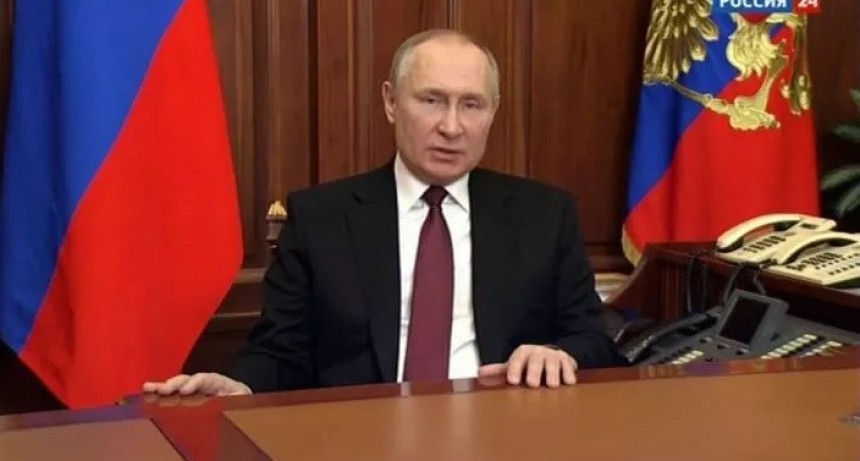 PUTIN CONFIRMÓ QUE CONTINUARÁ LA GUERRA CONTRA UCRANIA