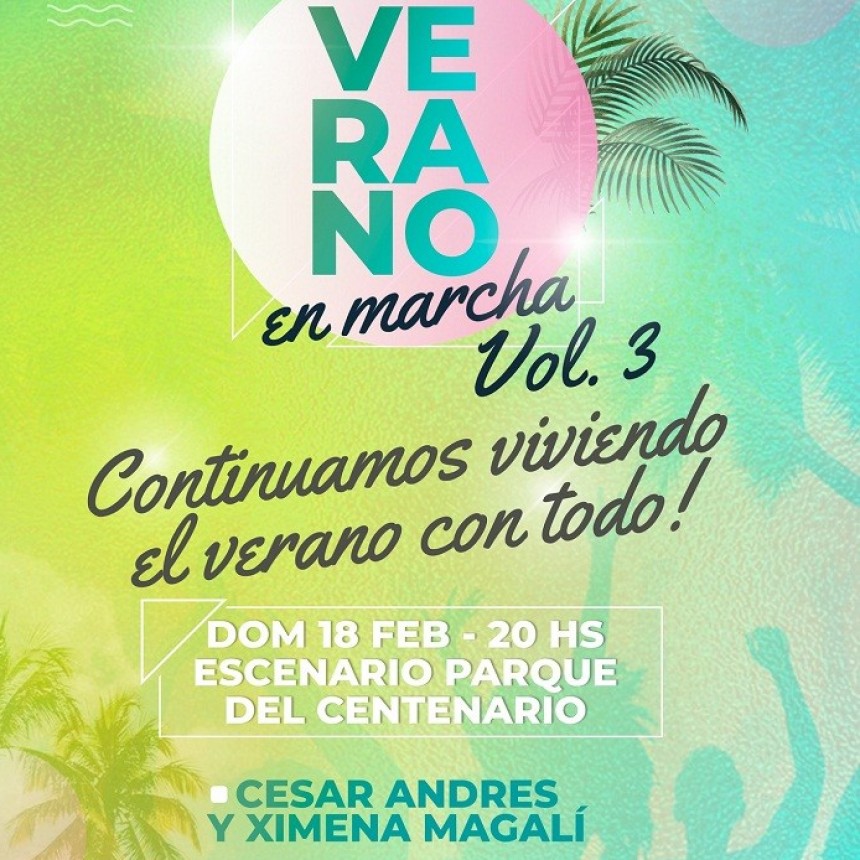 Villa &Aacute;ngela: DOMINGO DESDE LAS 20 HORAS | Viv&iacute; la nueva edici&oacute;n de "Verano en Marcha"