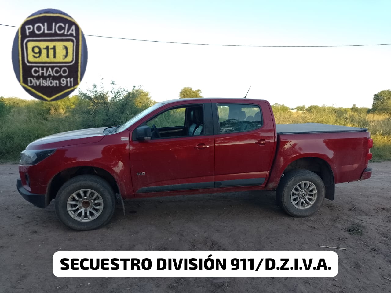 Villa &Aacute;ngela: RECUPERAN UNA CAMIONETA QUE FUE SUSTRA&Iacute;DA DE UN LAVADERO