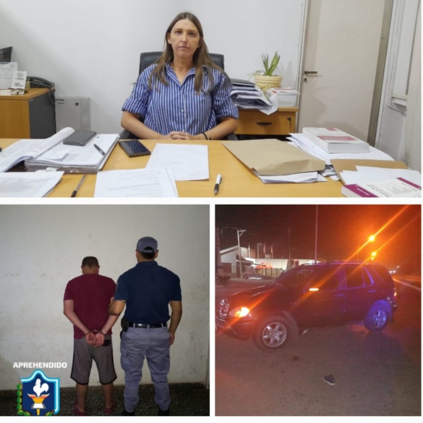Villa &Aacute;ngela: GISELA O&Ntilde;UK INFORM&Oacute; SOBRE LAS DILIGENCIAS PARA IMPUTAR POR EL ART&Iacute;CULO 84 BIS DEL C&Oacute;DIGO PENAL AL CONDUCTOR QUE ATROPELL&Oacute; AL JOVEN ALDO MENDOZA 