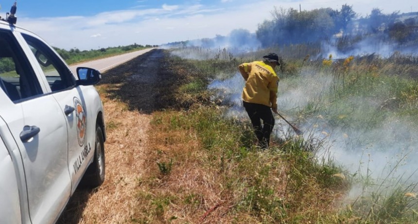 Villa &Aacute;ngela: CON UN PROMEDIO DE 16 A 20 INCENDIOS POR SEMANA, DESDE LA DIVISI&Oacute;N BOMBEROS BRINDAN RECOMENDACIONES PARA EVITARLOS