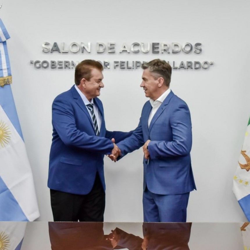 EL GOBERNADOR ZDERO TOM&Oacute; JURAMENTO A OSCAR DUDIK COMO MINISTRO DE LA PRODUCCI&Oacute;N Y DESARROLLO SOSTENIBLE DEL CHACO