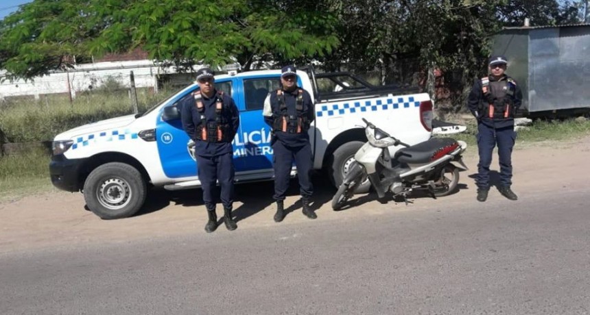 CAMINERA YA RECUPERO 32 MOTOCICLETAS EN LO QUE VA DEL A&Ntilde;O 