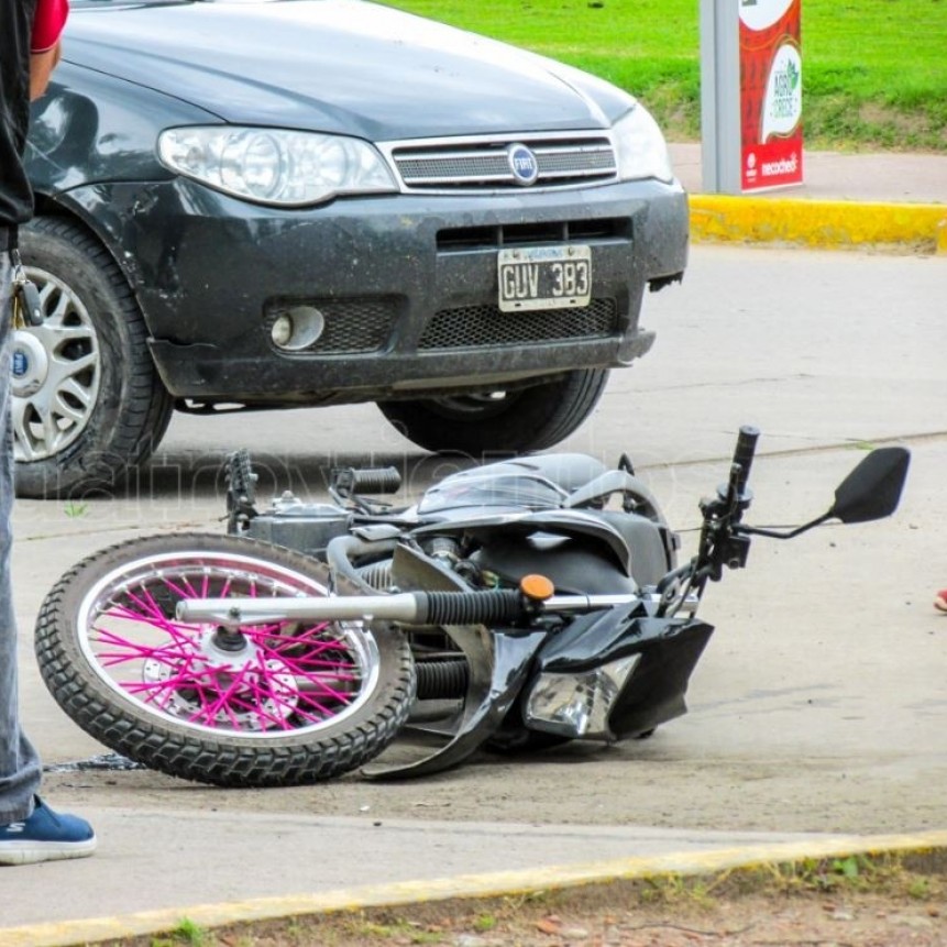 VILLA &Aacute;NGELA: ACCIDENTE DE TRANSITO, TRASLADAN A UN HOMBRE DE 66 A&Ntilde;OS CON LESIONES