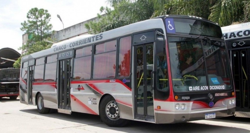 Suspenden la circulaci&oacute;n de colectivos Chaco Corrientes