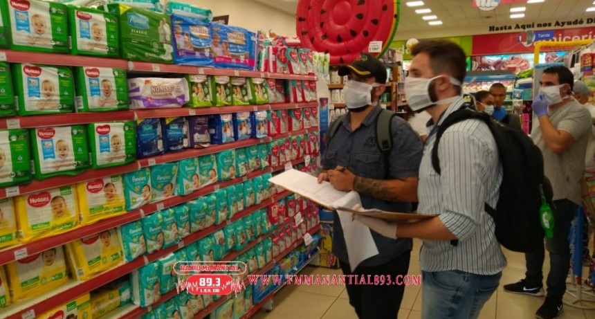 VILLA &Aacute;NGELA: DEFENSA AL CONSUMIDOR REALIZA LOS CONTROLES DE PRECIOS A LOS COMERCIOS EN LA CIUDAD