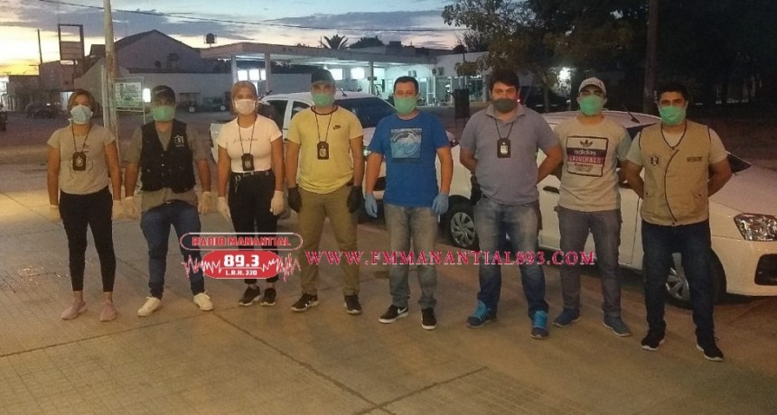 VILLA &Aacute;NGELA: PERSONAL POLICIAL INFORMA QUE DIO INICIO AL OPERATIVO DE RESGUARDO DE CUARENTENA