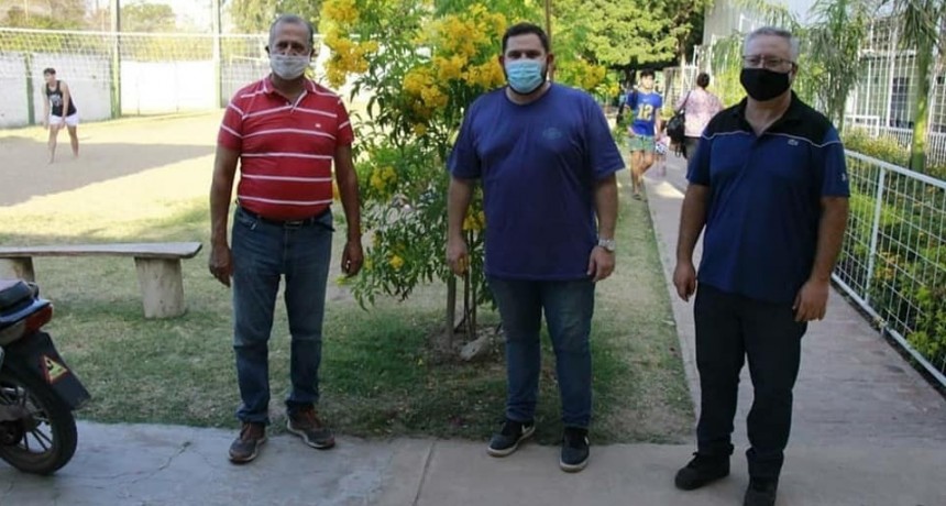 Villa &Aacute;ngela: EL INTENDENTE PAPP RECORRI&Oacute; LA CIUDAD JUNTO A RODRIGO OCAMPO PARA PROYECTAR OBRAS DE PAVIMENTO
