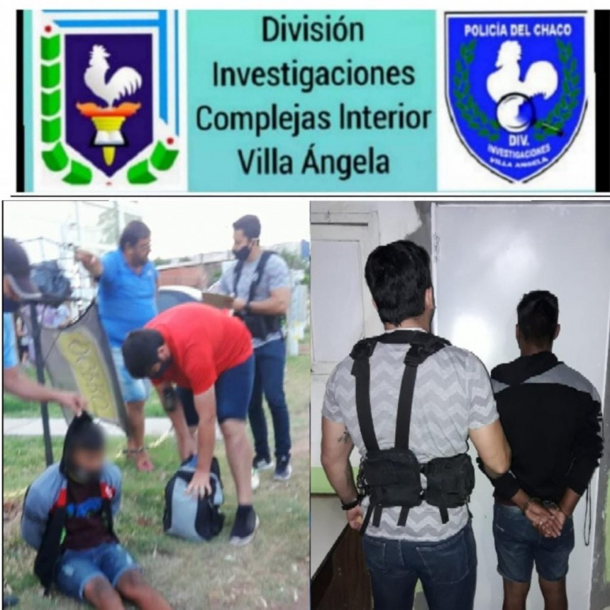 Villa &Aacute;ngela: DETIENEN A UNA PERSONA CON PEDIDO DE APREHENSI&Oacute;N POR HECHOS IL&Iacute;CITOS EN RESISTENCIA