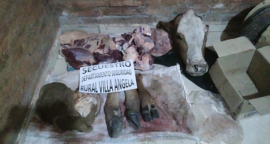 Villa &Aacute;ngela: DETIENEN EL PASO DE UNA CAMIONETA EN EL CAMINO A "LOS GANSOS" CON PRODUCTO C&Aacute;RNICO NO APTO PARA CONSUMO