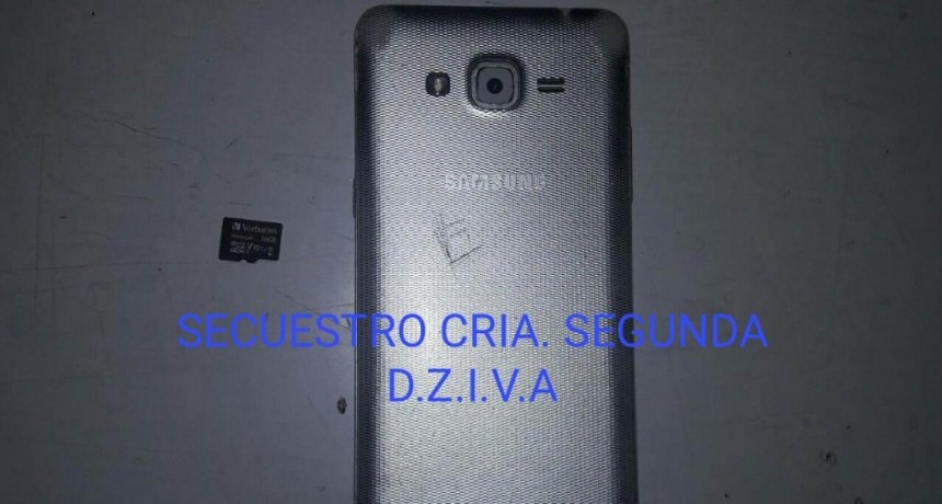 Villa &Aacute;ngela: RECUPERAN UN TELEFONO CELULAR ROBADO A UNA MUJER