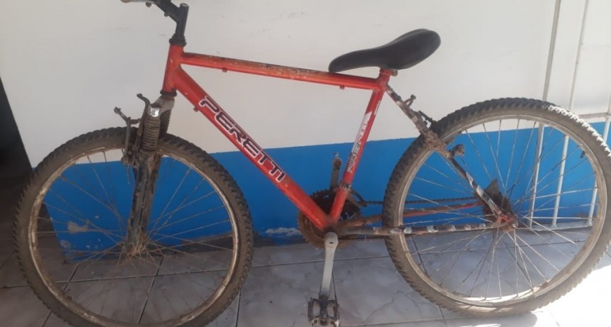 Santa Sylvina: RECUPERAN UNA BICICLETA ROBADA DESDE EL INTERIOR DE UN CLUB