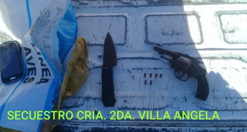 Villa &Aacute;ngela (Colonia J.J. Paso): INTENTARON ROBARLE EN SU CAMPO Y EVIT&Oacute; EL IL&Iacute;CITO A LOS TIROS, LUEGO LOS PERSIGUI&Oacute; Y LOGR&Oacute; DETENER A UNO DE ELLOS