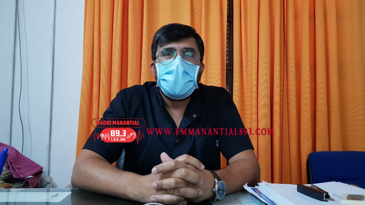 Villa &Aacute;ngela: Director de zona sanitaria Gustavo Herrera: "Hoy lamentablemente tenemos la cantidad de casos que tenemos por no habernos cuidado"