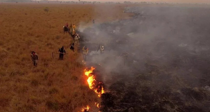 Corrientes ya no tiene focos activos de incendios
