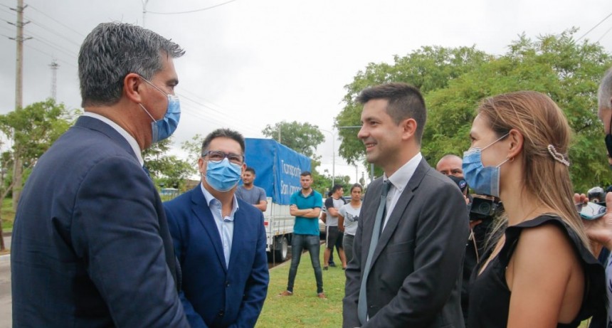 Saenz Pe&ntilde;a: EN LOS 110 A&Ntilde;OS, CAPITANICH ANUNCI&Oacute; M&Aacute;S OBRAS PARA EL DESARROLLO COMUNITARIO Y EL REFUERZO DE LA SEGURIDAD P&Uacute;BLICA
