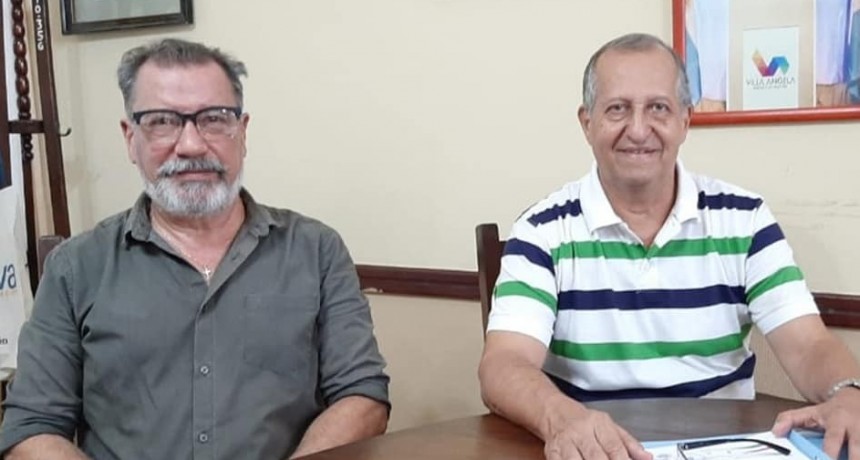 Villa &Aacute;ngela: PAPP JUNTO AL ARQUITECTO PAJOR ANUNCIARON UN CAMPAMENTO Y UNA OBRA 