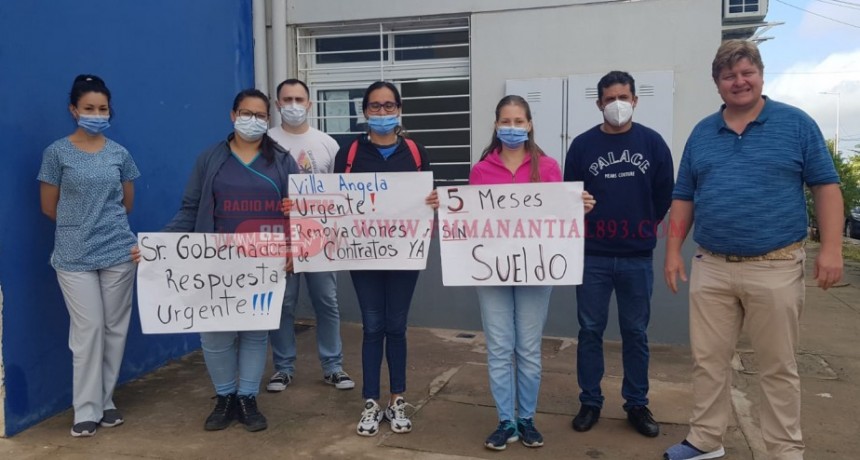 Villa &Aacute;ngela: TRABAJADORES DEL HOSPITAL SALVADOR MAZZA SE VOLVIERON A MANIFESTAR | &ldquo;ya es una situaci&oacute;n extrema, urgente y no da para m&aacute;s,&rdquo;