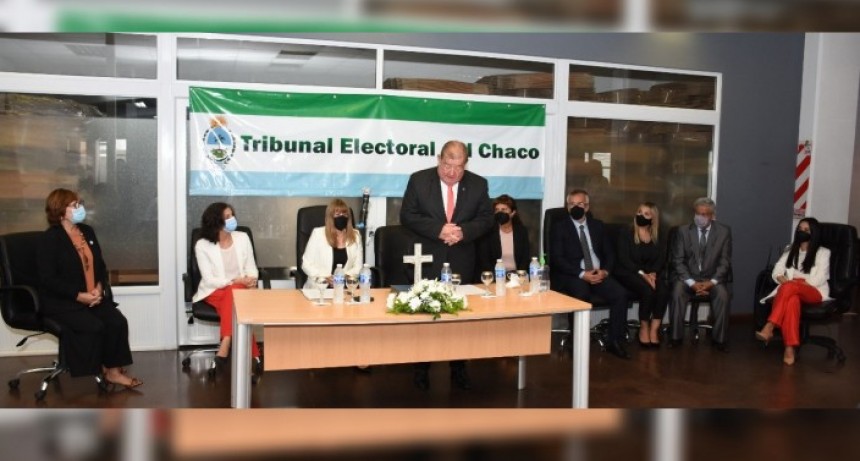 Rolando Toledo jur&oacute; como presidente del Tribunal Electoral del Chaco