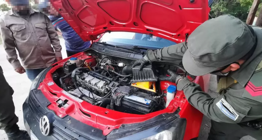 Ven&iacute;an para el Chaco con 3 kilos de coca&iacute;na en el auto