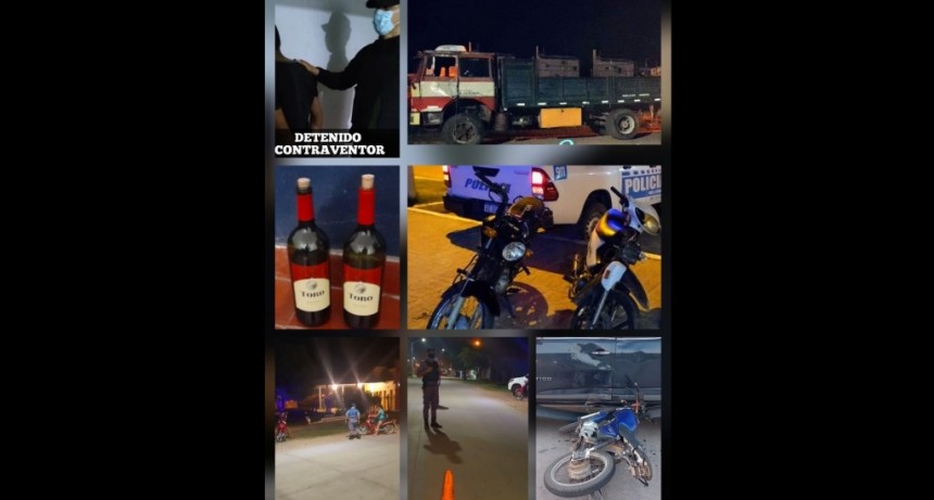 Villa &Aacute;ngela: VARIOS DETENIDOS Y SECUESTROS EN UNA NOCHE DE PREVENCI&Oacute;N