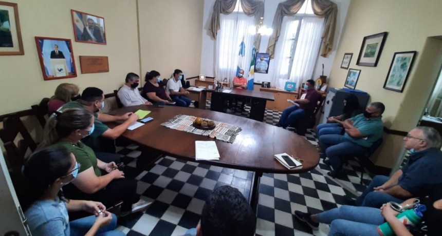 Villa &Aacute;ngela: EL INTENDENTE PAPP SE REUNI&Oacute; CON SU EQUIPO DE GOBIERNO PARA COORDINAR ACCIONES