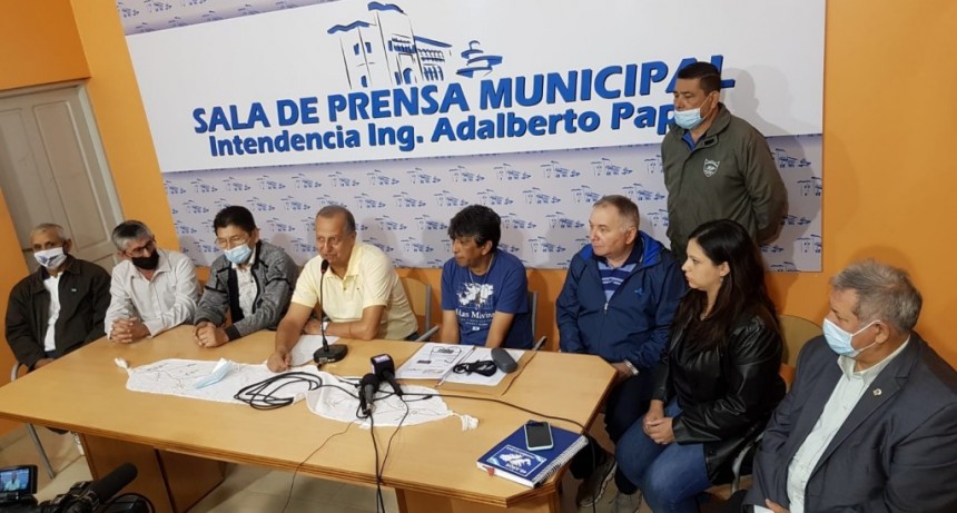 Villa &Aacute;ngela: EL INTENDENTE PAPP Y EX COMBATIENTES DE MALVINAS INFORMARON SOBRE LAS ACTIVIDADES DEL 2 DE ABRIL