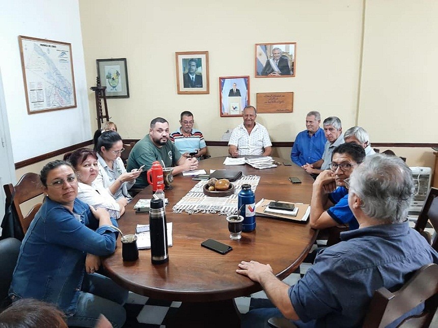 Villa Ángela: Adalberto Papp se reunió con su gabinete para coordinar trabajos y acciones en beneficio de la comunidad