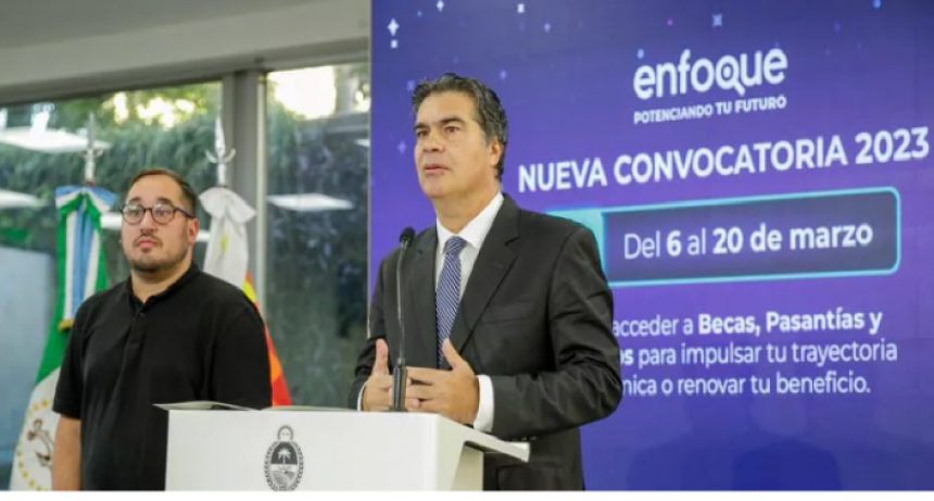 Presentaron la convocatoria 2023 para las becas Enfoque