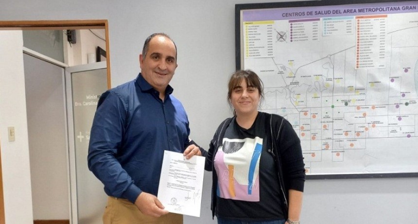 Villa &Aacute;ngela: N&Eacute;STOR ORESCOVICH, DIRECTOR DEL HOSPITAL  | &ldquo;La Empresa VIRSA ya se Encuentra Presente, ha puesto su Obrador y Empez&oacute; a Delimitar las &Aacute;reas a Construir&rdquo; 