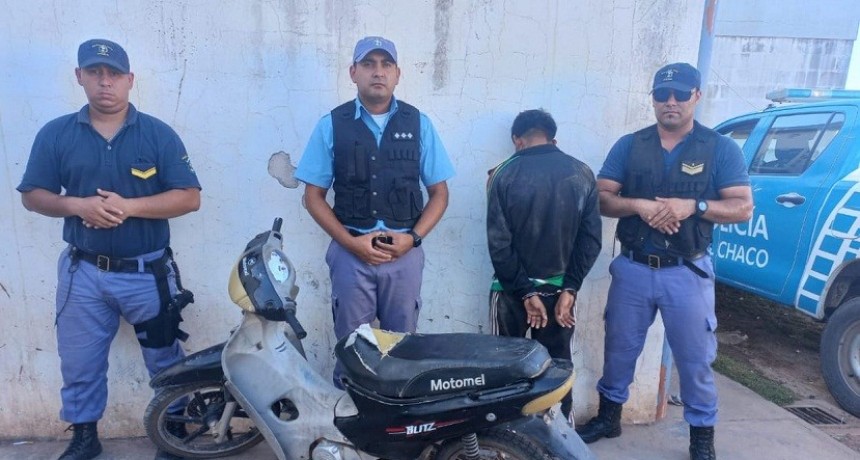 San Bernardo: RECUPERAN UNA MOTO SUSTRA&Iacute;DA DE UN DOMICILIO
