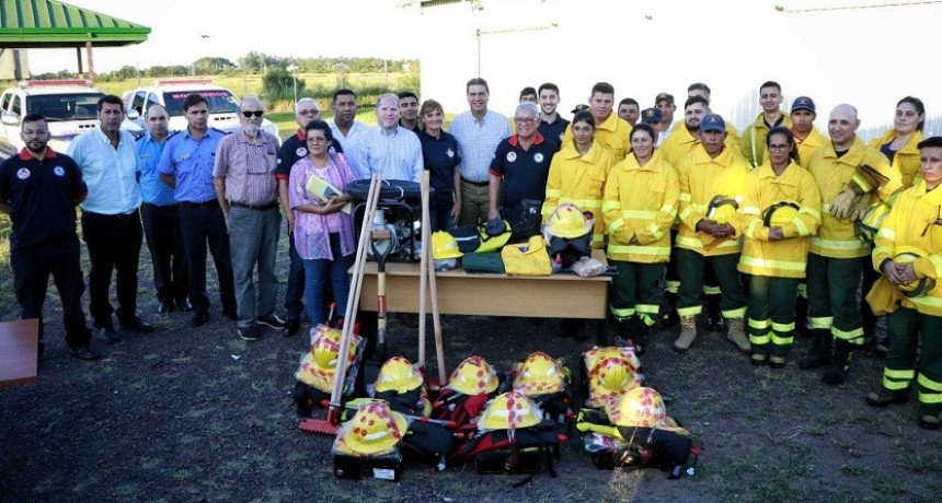EL CHACO CUENTA CON UNA BRIGADA DE BOMBEROS VOLUNTARIOS PARA COMBATIR INCENDIOS FORESTALES