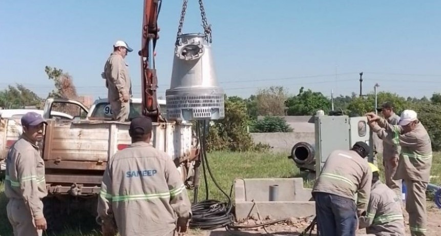 SAMEEP TRIPLICAR&Aacute; EL CAUDAL DE AGUA POTABLE HACIA CHARATA Y EL SUDOESTE
