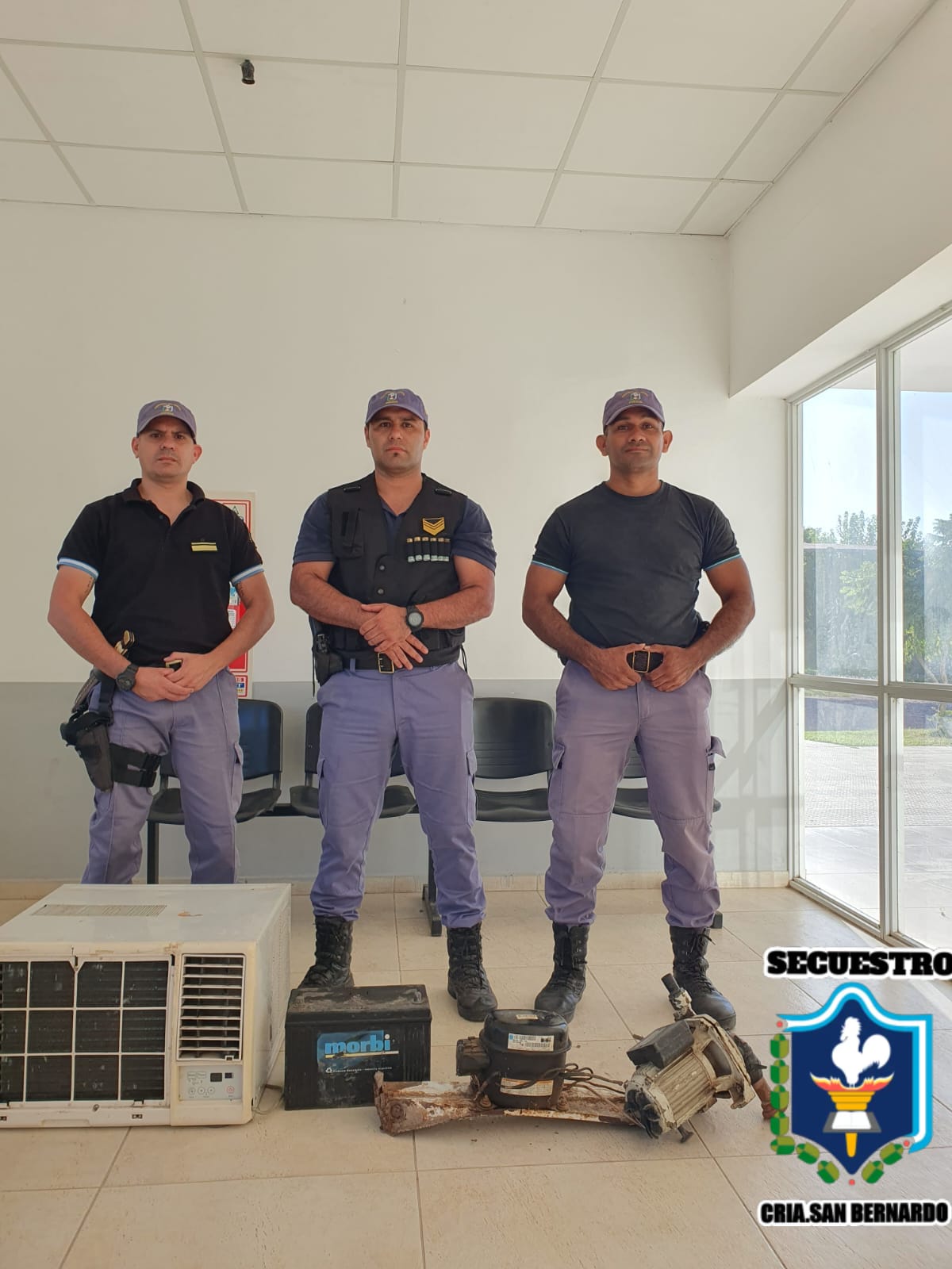 San Bernardo: DENUNCI&Oacute; LA SUSTRACCI&Oacute;N DE BIENES DESDE SU DOMICILIO Y LOS AGENTES SE LAS RESTITUYERON