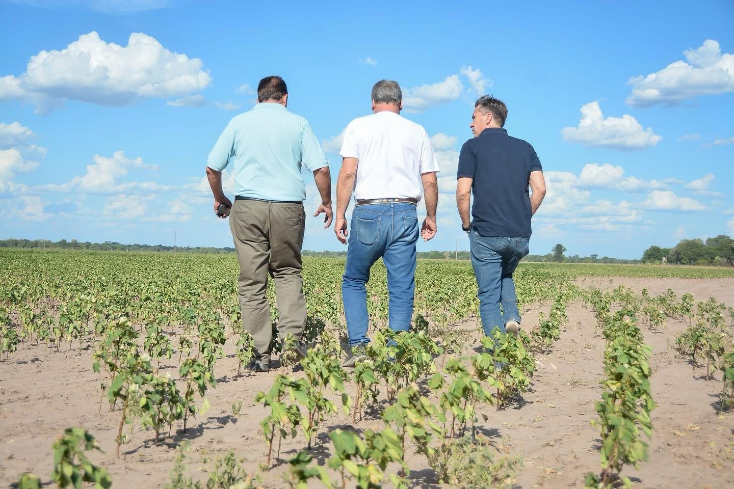 ANTE LA SEQUÍA: EL GOBERNADOR ZDERO ACOMPAÑA EL DOLOR DEL CAMPO CHAQUEÑO