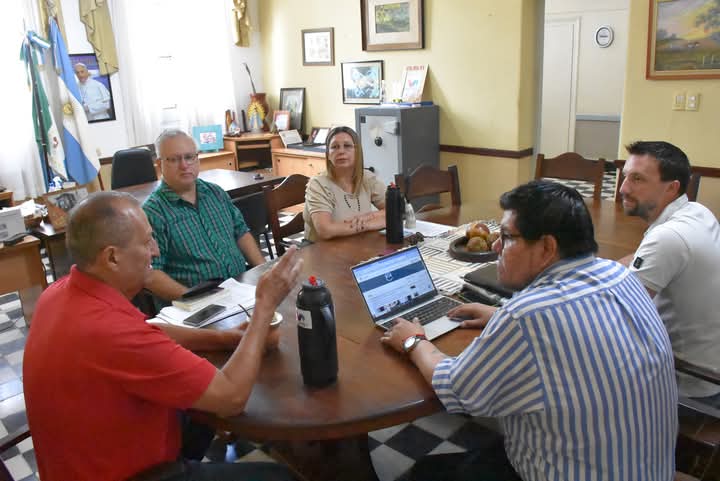 LA MUNICIPALIDAD DE VILLA &Aacute;NGELA Y C&Aacute;MARA DE COMERCIO IMPULSAN UNA AGENDA DE TRABAJO CONJUNTA EN FORMACI&Oacute;N Y DESARROLLO
