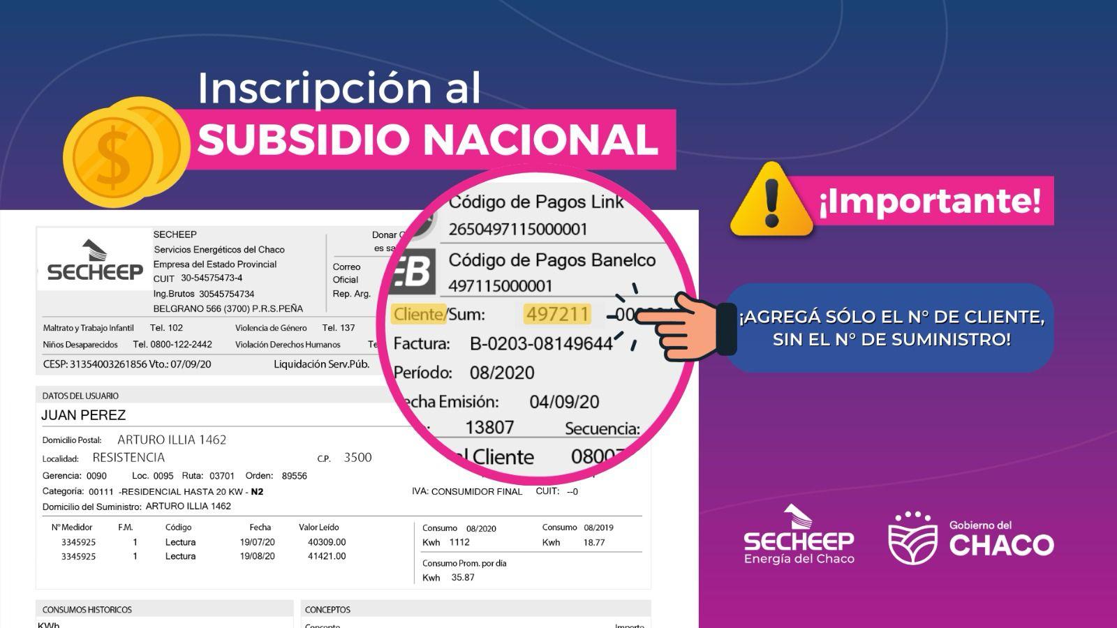 EL GOBIERNO PROVINCIAL REITERA LA IMPORTANCIA DE ADHERIRSE AL SUBSIDIO NACIONAL PARA ALIVIAR EL COSTO DE LA ENERG&Iacute;A