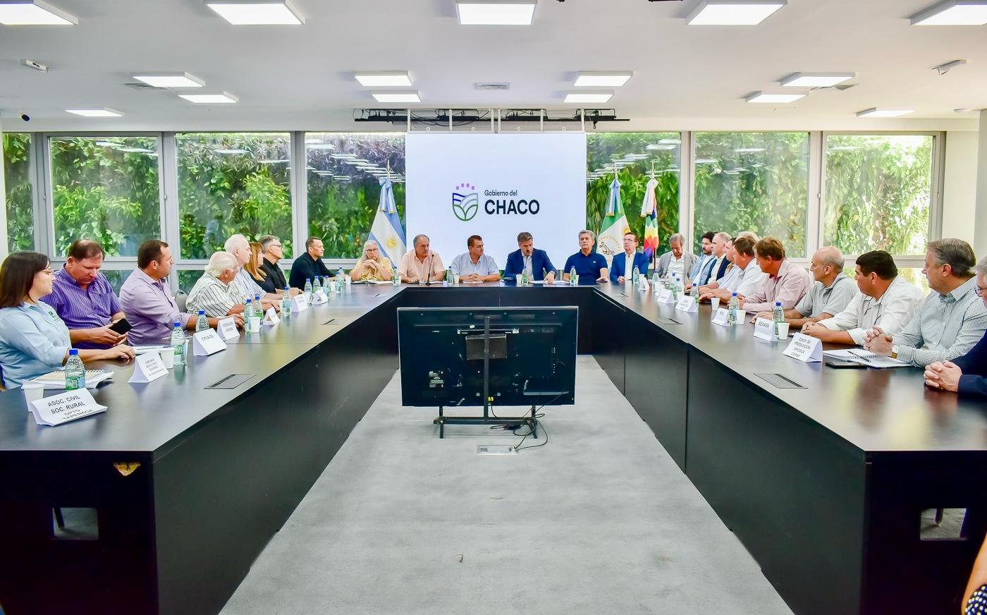 EL GOBIERNO PROVINCIAL SE REUNI&Oacute; CON LAS ENTIDADES PARA LA DECLARACI&Oacute;N DE LA EMERGENCIA AGROPECUARIA