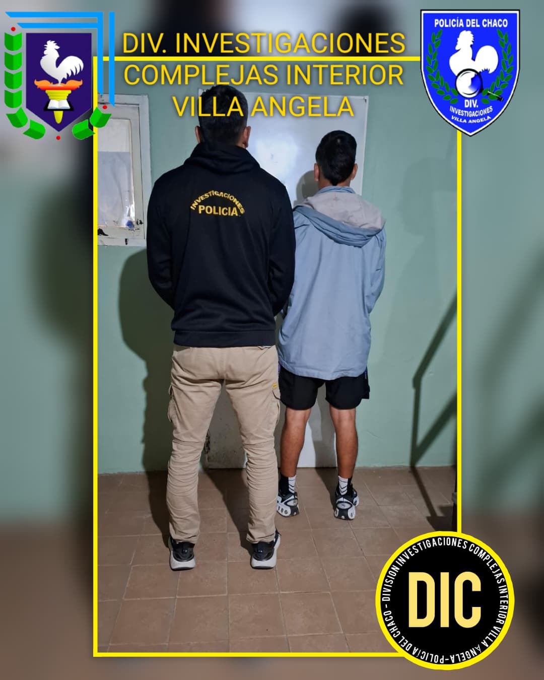 DETIENEN A JOVEN CON PEDIDO ACTIVO POR CAUSA DE VIOLENCIA FAMILIAR EN VILLA &Aacute;NGELA 